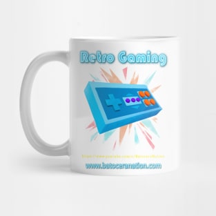 Retro Gamer Logo 23b by Batocera Nation Mug